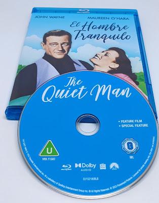 El hombre tranquilo; Análisis de la edición Bluray