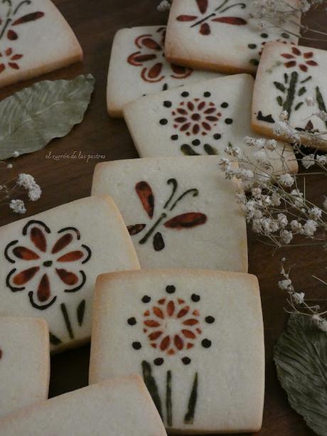 Galletas Primavera pintadas Galletas Primavera pintadas