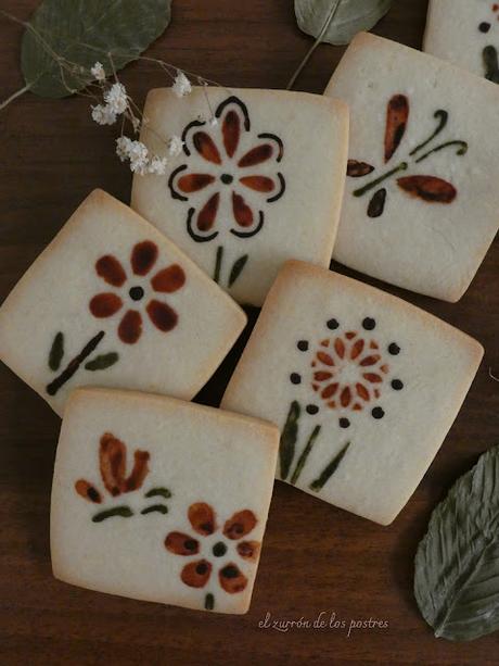 Galletas Primavera pintadas Galletas Primavera pintadas