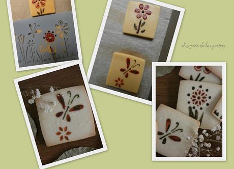 Galletas Primavera pintadas Galletas Primavera pintadas