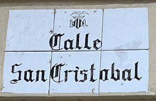 Calle de San Cristóbal en Valencia