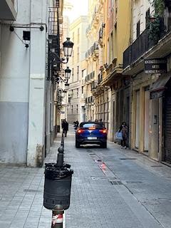 Calle Bretón de los Herreros en Valencia Calle Bretón de los Herreros en Valencia