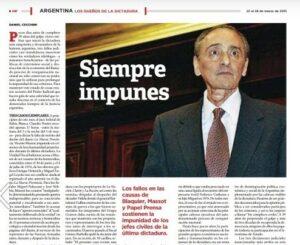 Dueños de la dictadura argentina, dueños del país (Las corporaciones del genocidio)