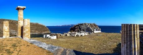 sitio arqueológico karthera kea isla