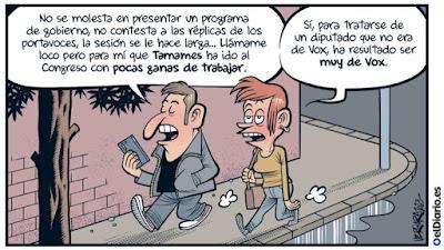 Fracasa en las Cortes la moción de censura de Vox.