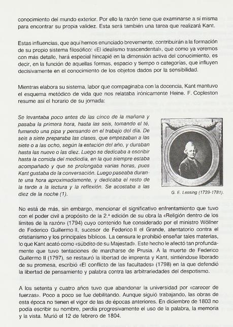 KANT: ASPECTOS BIOGRÁFICOS