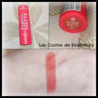 Labial Hydra Matte Essence lips, labial, Essence, matte, mate, low cost, makeup, maquillaje, regalos, regalos cumpleaños, blog de belleza, beautyblogger