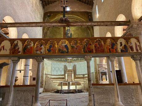 ROMÁNICO EN VENECIA. Torcello. Iglesia de Santa María Assunta. Iconostasio