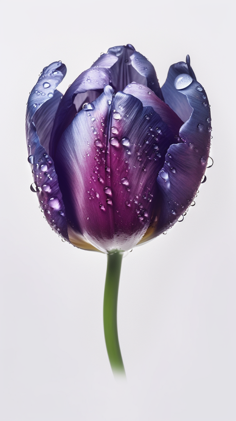 colorvivo top view of purple tulip extremely detailed photoreal 36b0e60b 426c 4df9 9679 b700e8959d9d