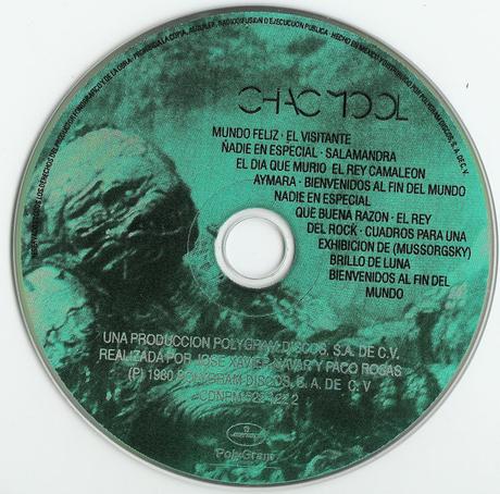 Chac Mool - Nadie En Especial (1980)