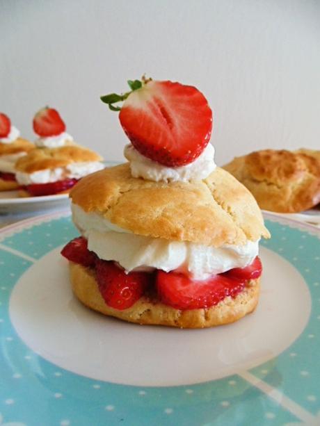 Shortcake de fresas - Strawberry shortcake