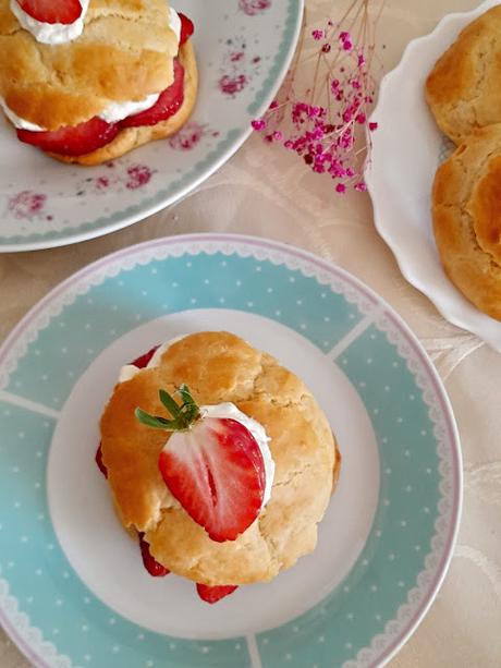 Shortcake de fresas - Strawberry shortcake