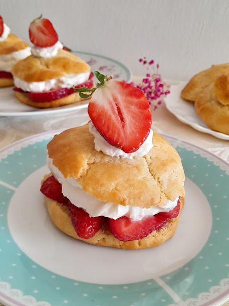 Shortcake de fresas - Strawberry shortcake