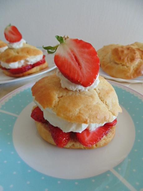 Shortcake de fresas - Strawberry shortcake