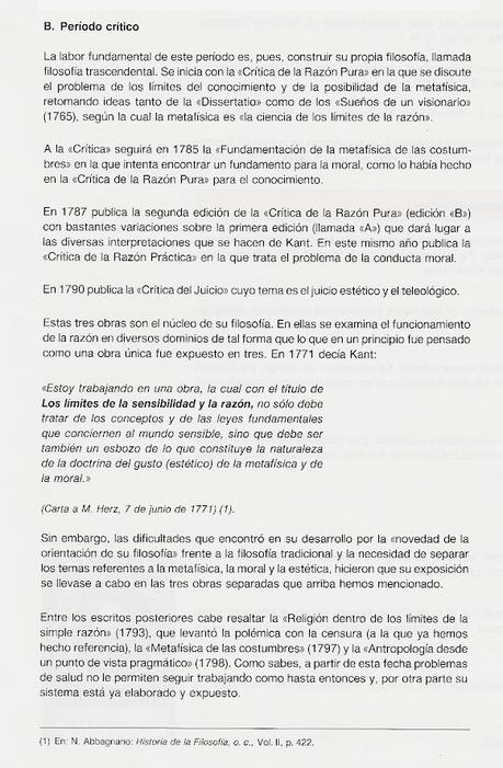 KANT: EVOLUCIÓN INTELECTUAL