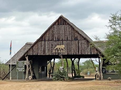 entrada a Hlane National Park en Esuatini