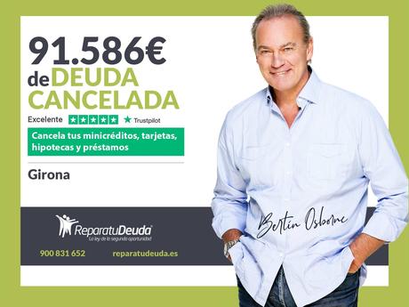 Repara tu Deuda Abogados cancela 91.586€ en Girona (Catalunya) con la Ley de la Segunda Oportunidad Repara tu Deuda Abogados cancela 91.586? en Girona (Catalunya) con la Ley de la Segunda Oportunidad