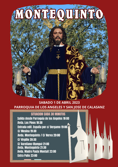 Salida procesional de la Hermandad Humildad y Pilar