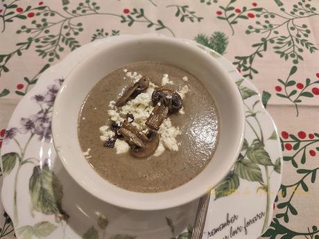 Crema de setas y champiñones - perfecta
