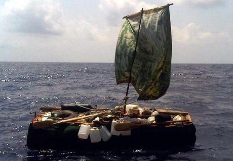 Escapar de Cuba en lo que sea.