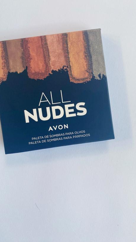 paleta sombras all nudes Avon