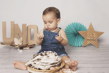 Cómo hacer un smash cake para el primer cumpleaños de tu bebé