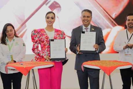 Firma San Luis Potosí convenio con el estado de Veracruz para colaboración turística Firma San Luis Potosí convenio con el estado de Veracruz para colaboración turística