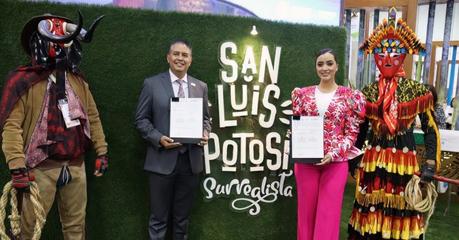 Firma San Luis Potosí convenio con el estado de Veracruz para colaboración turística