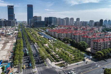De aeropuerto de Shangai a un parque urbano sostenible