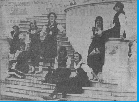 Santander hace 103 años:fiesta aristocrática del Hotel Real