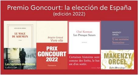 «Premio Goncourt 2022: la Elección de España»