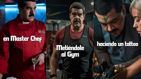 #Venezuela: |  Presidente Maduro (@NicolasMaduro) interpreta varias profesiones con inteligencia artificial #IA  (VIDEO)