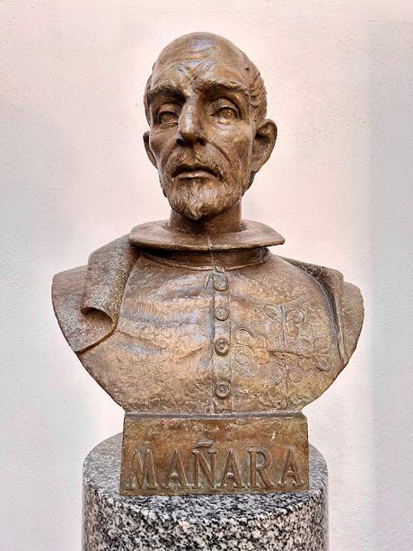 El busto de Don Miguel Mañara.