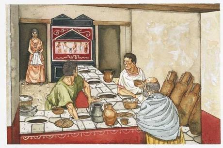 Restaurantes en la antigua Roma