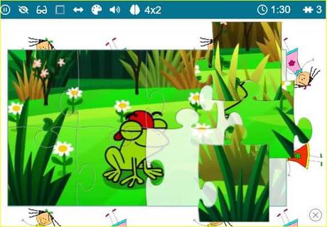 3 puzzles de primavera