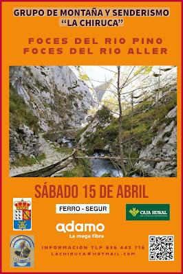 FOCES RIO PINO - ALTO LA CANIELLA - FOCES DEL RIO ALLER