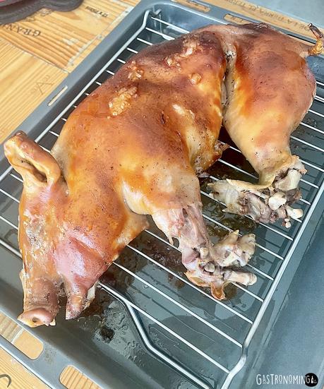 Cochinillo confitado (sous vide)