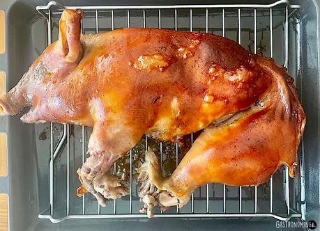 Cochinillo confitado (sous vide)