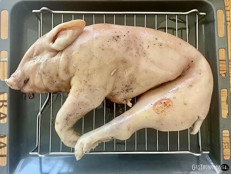 Cochinillo confitado (sous vide)