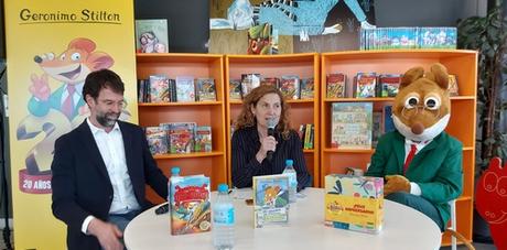 «Geronimo Stilton, 20 años fomentando la lectura en España»
