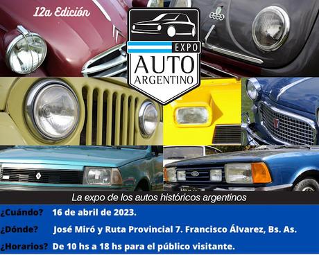 Se viene la duodécima edición de Expo Auto Argentino 2023