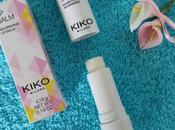 Probando bálsamo nutritivo para labios Kiko Milano