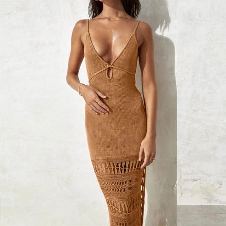 Los vestidos calados van a ser la tendencia boho que no nos quitaremos esta temporada