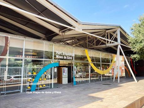 Entrada al Parc Arqueològic de les Mines de Gavà