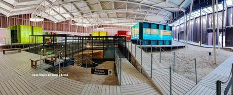 Panorámica de la zona principal del museo
