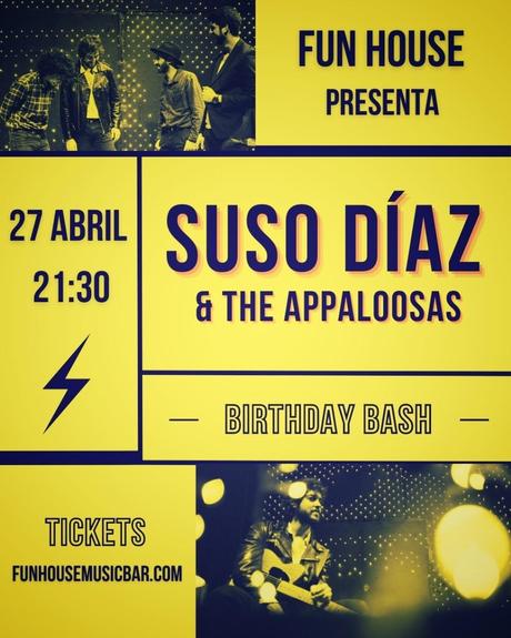 Suso Díaz & The Appaloosas vuelven a Madrid Suso Díaz & The Appaloosas vuelven a Madrid