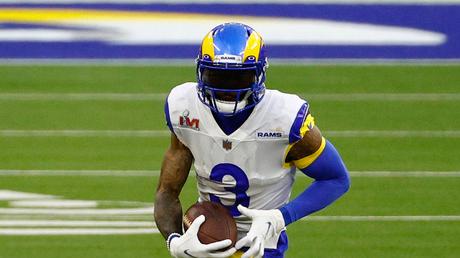WR Odell Beckham Jr. con Los Angeles Rams