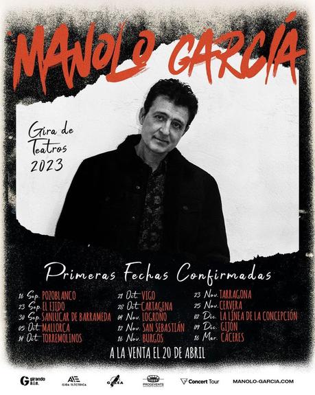 Manolo García anuncia gira de conciertos para este 2023