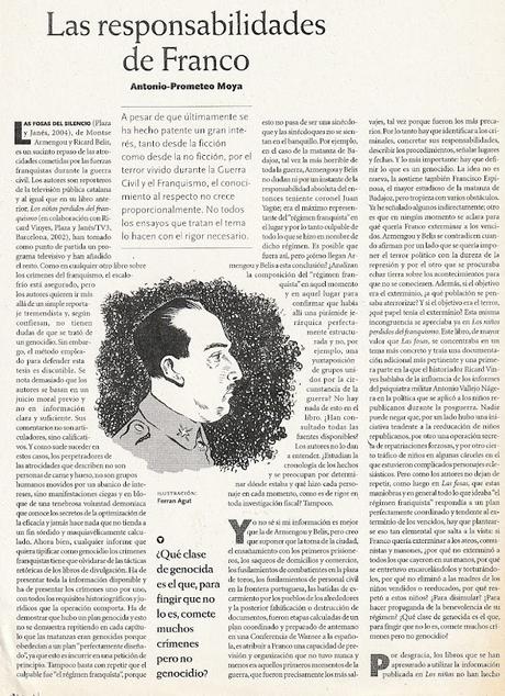 RESPONSABILIDADES DE FRANCO (Lateral, enero de 2005)