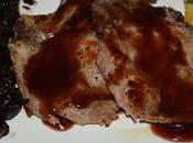 Chuletas cerdo ciruelas pasas